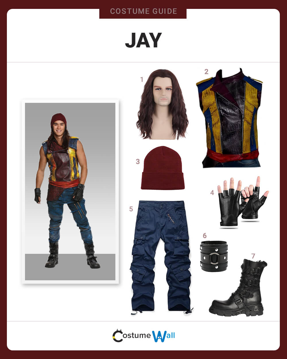 Jay costume guide