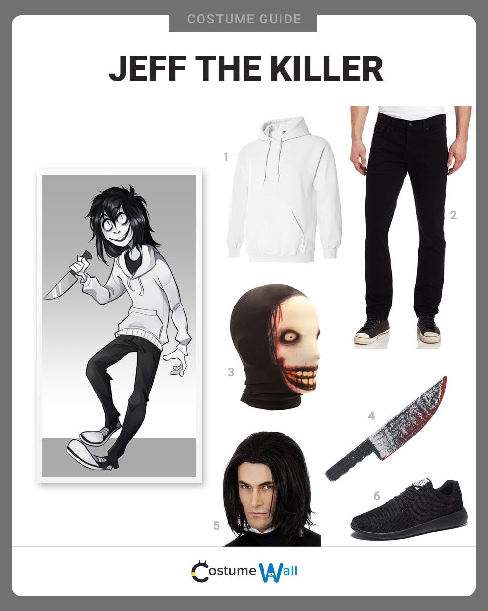 Jeff the Killer Costume
