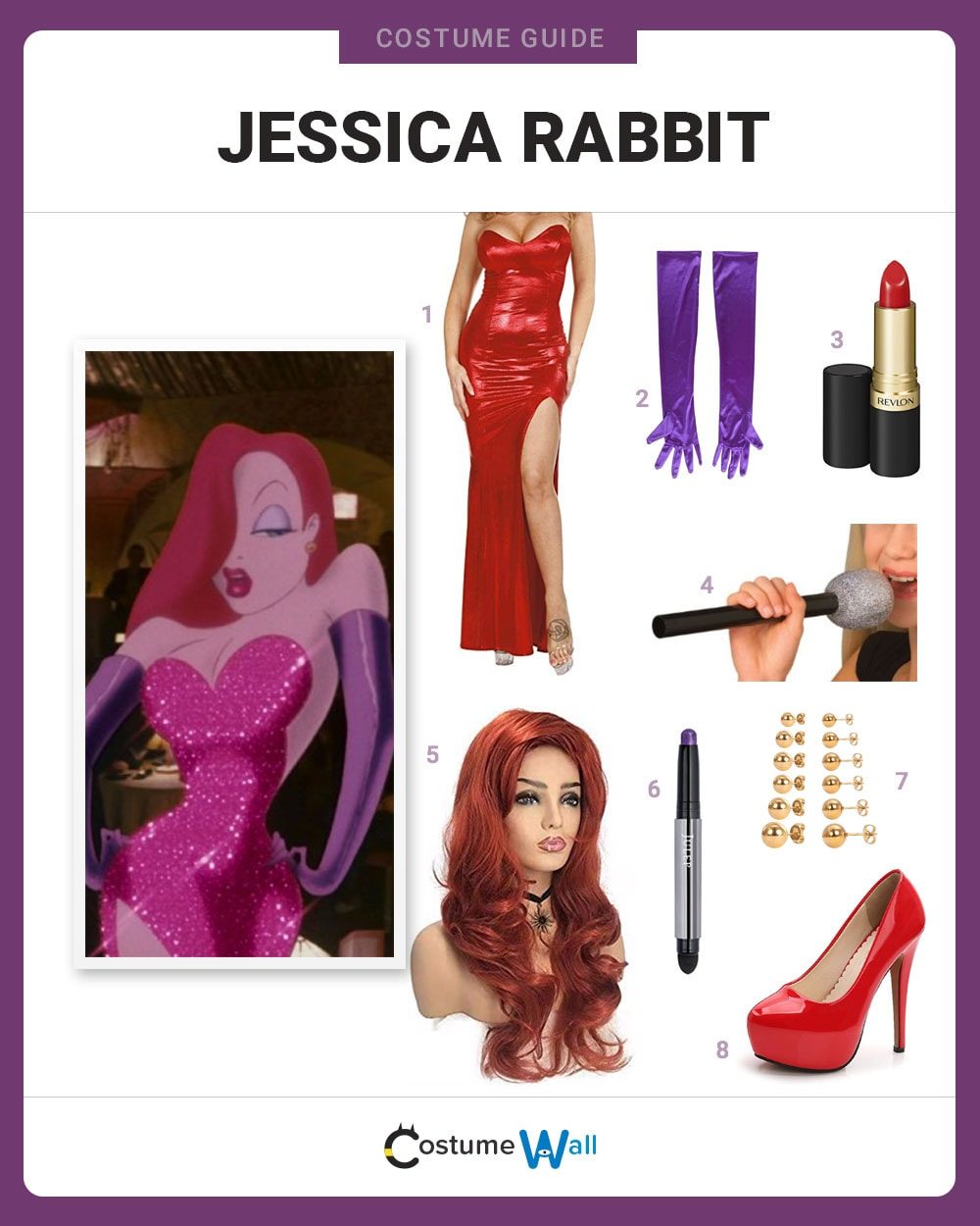 Jessica Rabbit costume guide