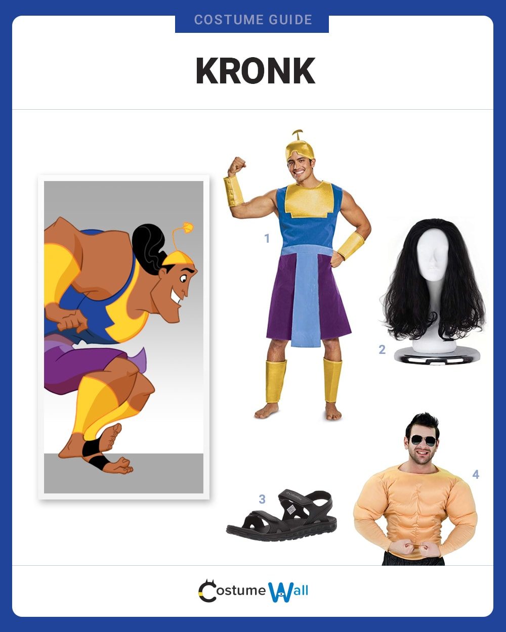 Kronk Costume