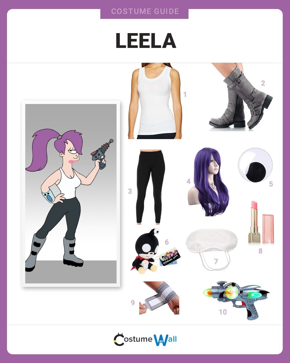 Leela Costume