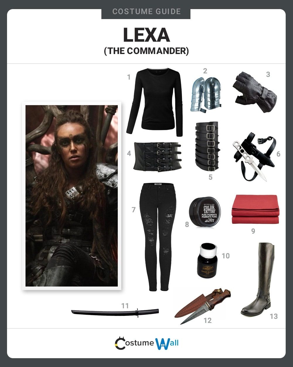 Commander Lexa Costume