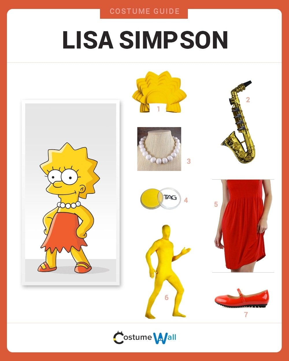 Lisa Simpson costume guide