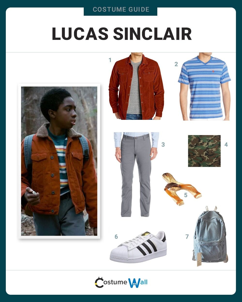 Lucas Sinclair costume guide