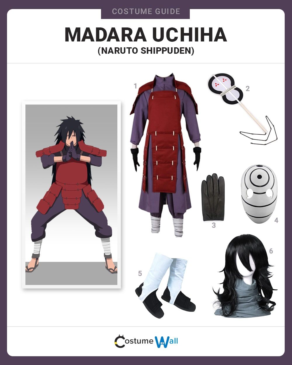 Madara Uchiha costume guide