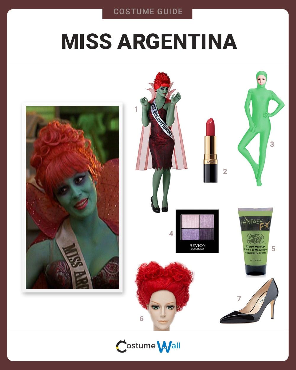Miss Argentina costume guide