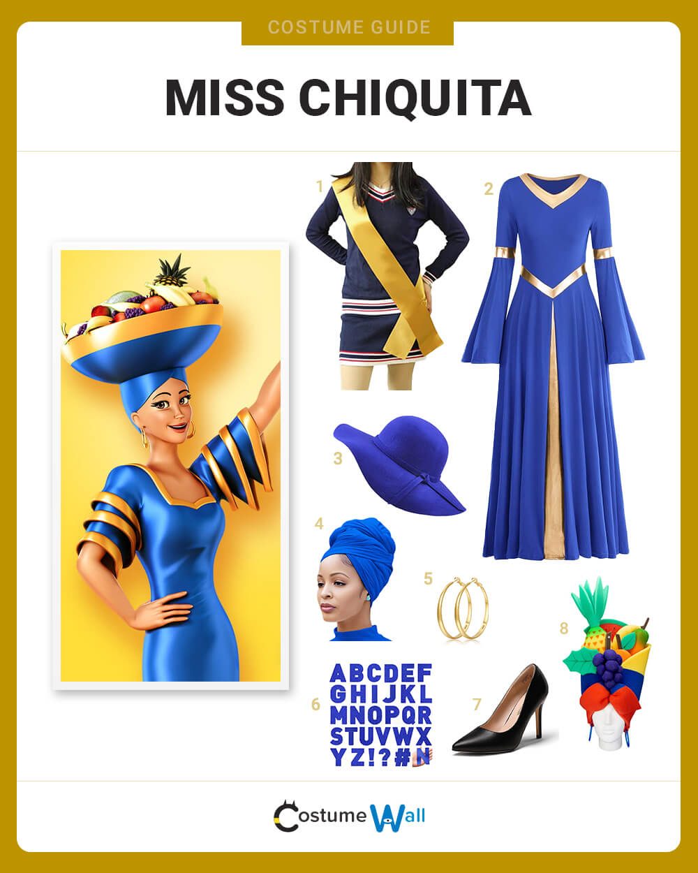 Miss Chiquita Costume Guide