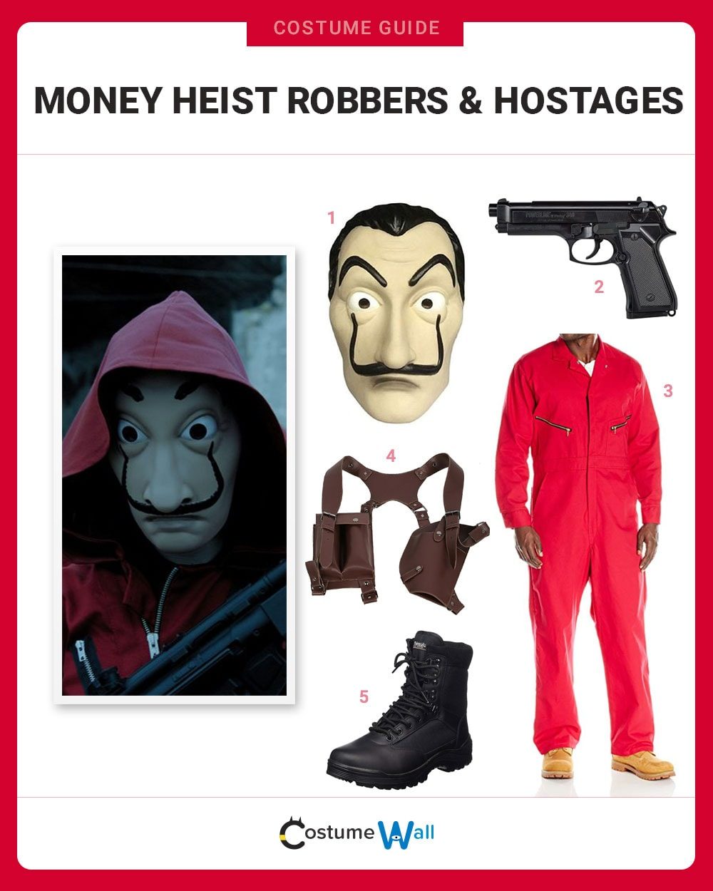 Money Heist Robbers costume guide