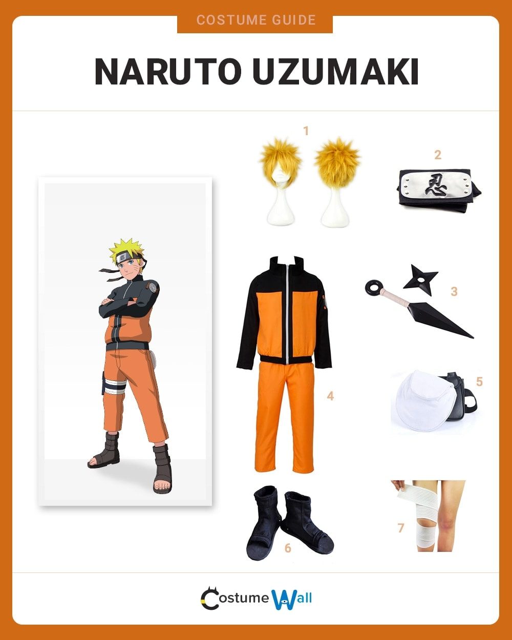 Naruto Uzumaki costume guide