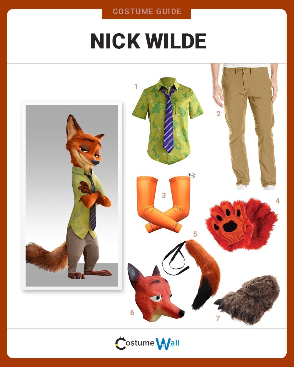 Nick Wilde Costume