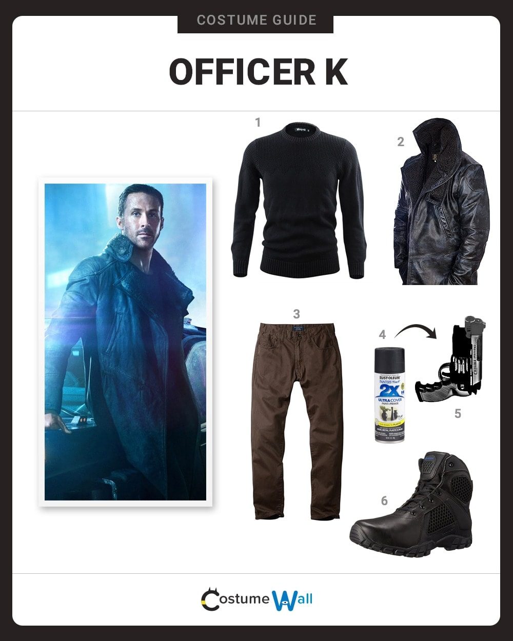 Officer K Costume