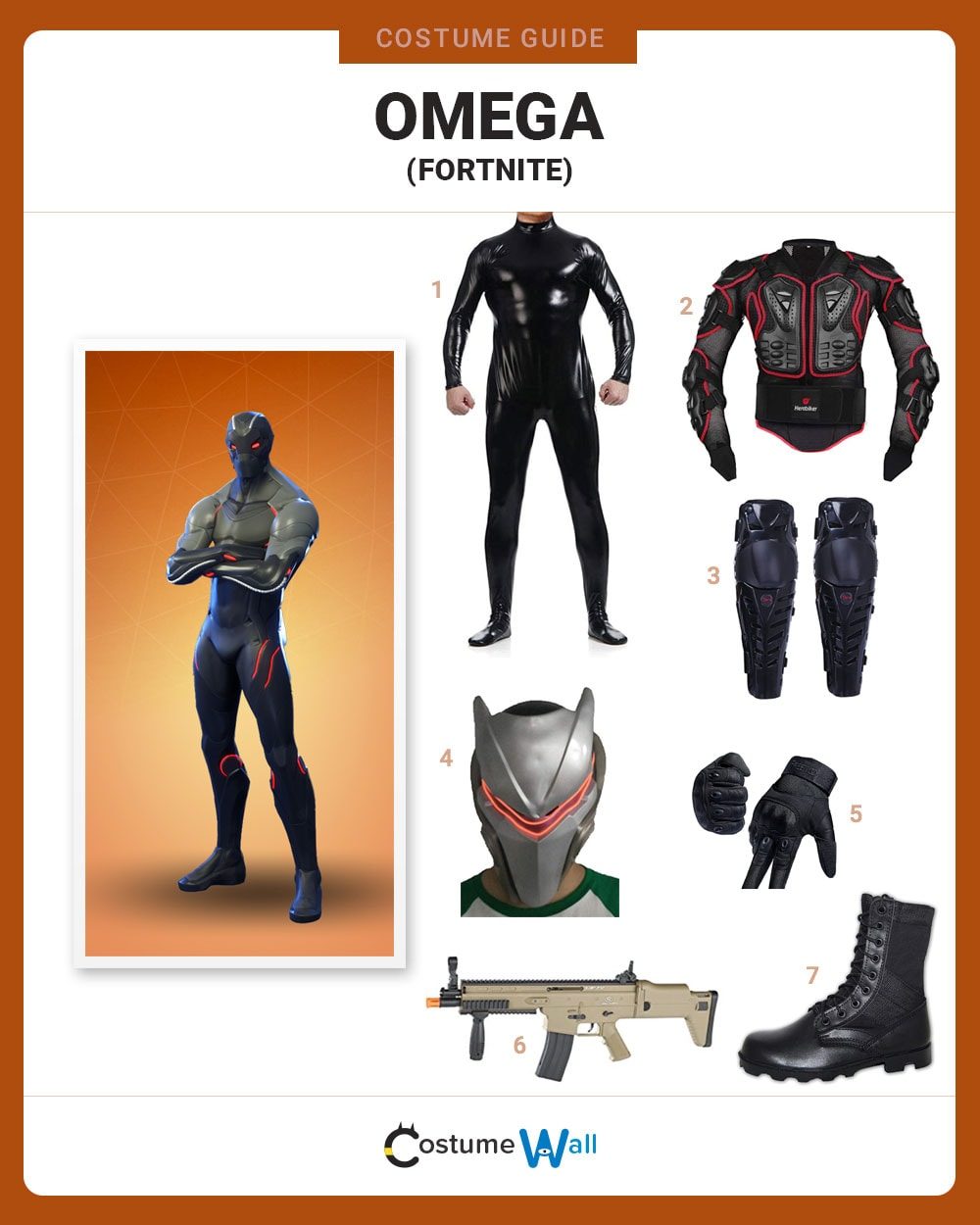 Omega costume guide