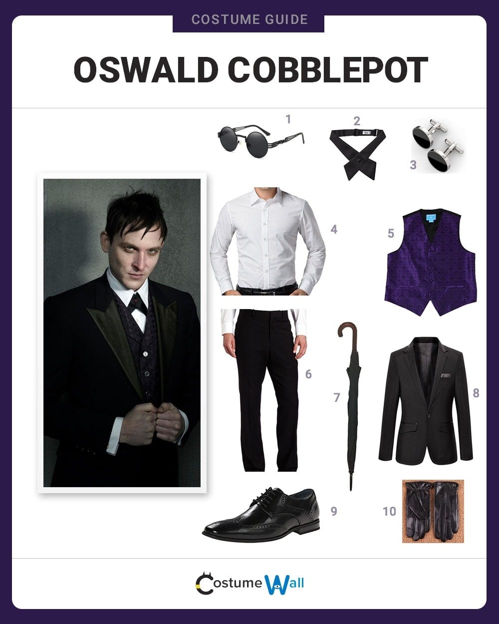 Oswald Cobblepot costume guide