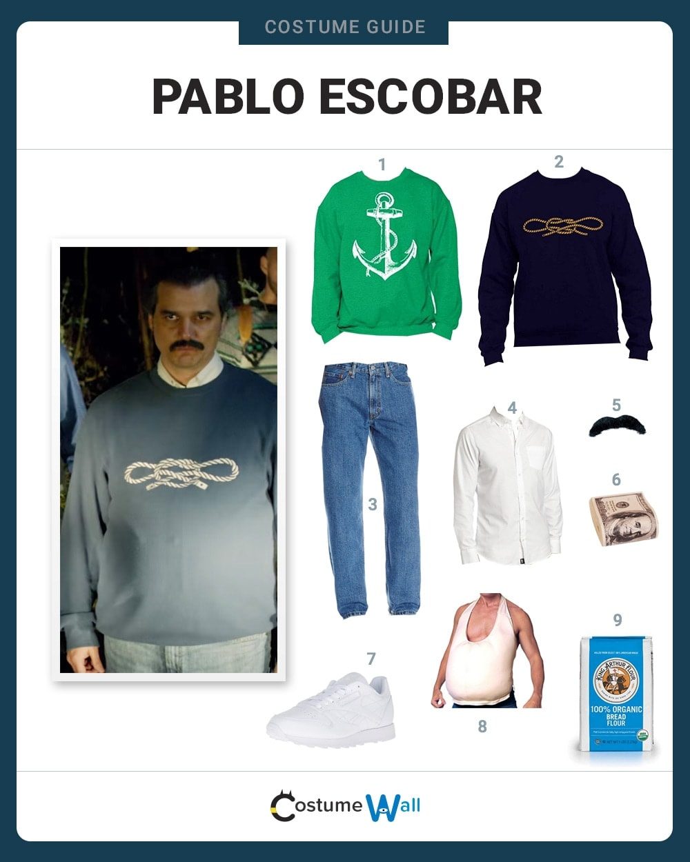 Pablo Escobar Costume