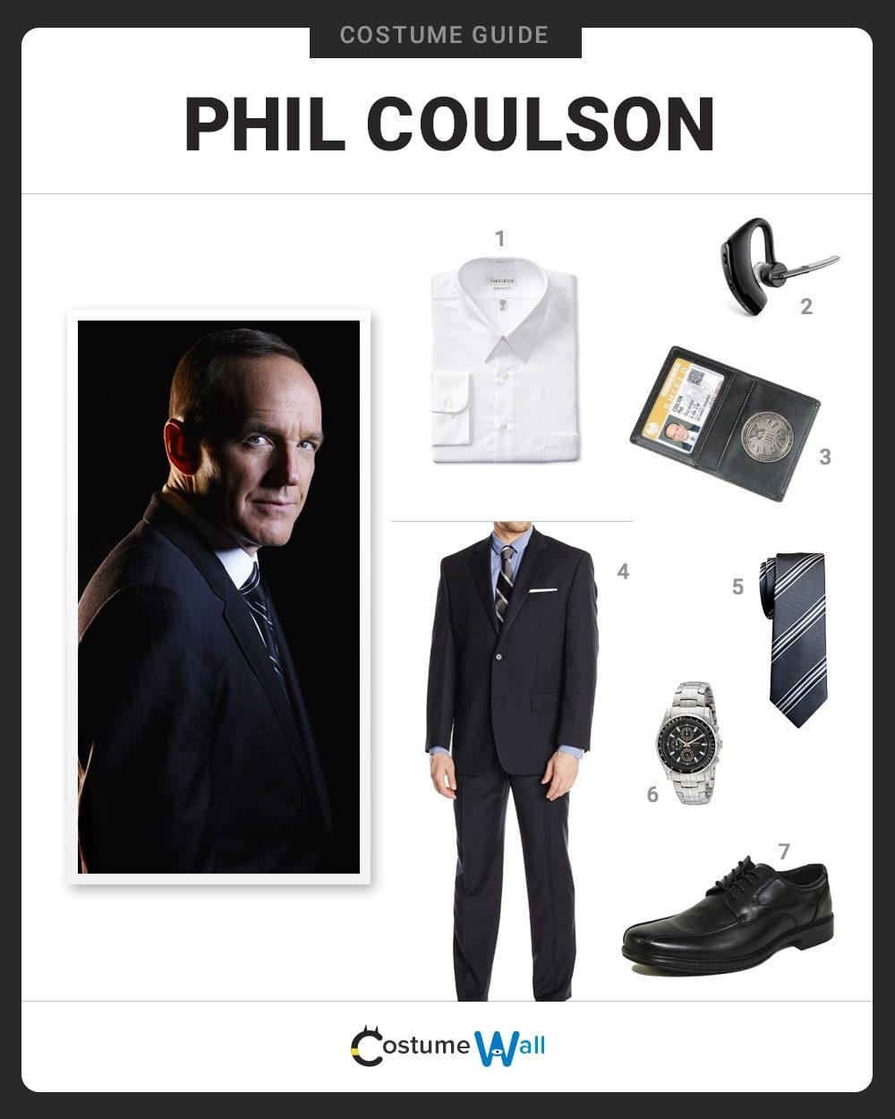 Phil Coulson  costume guide