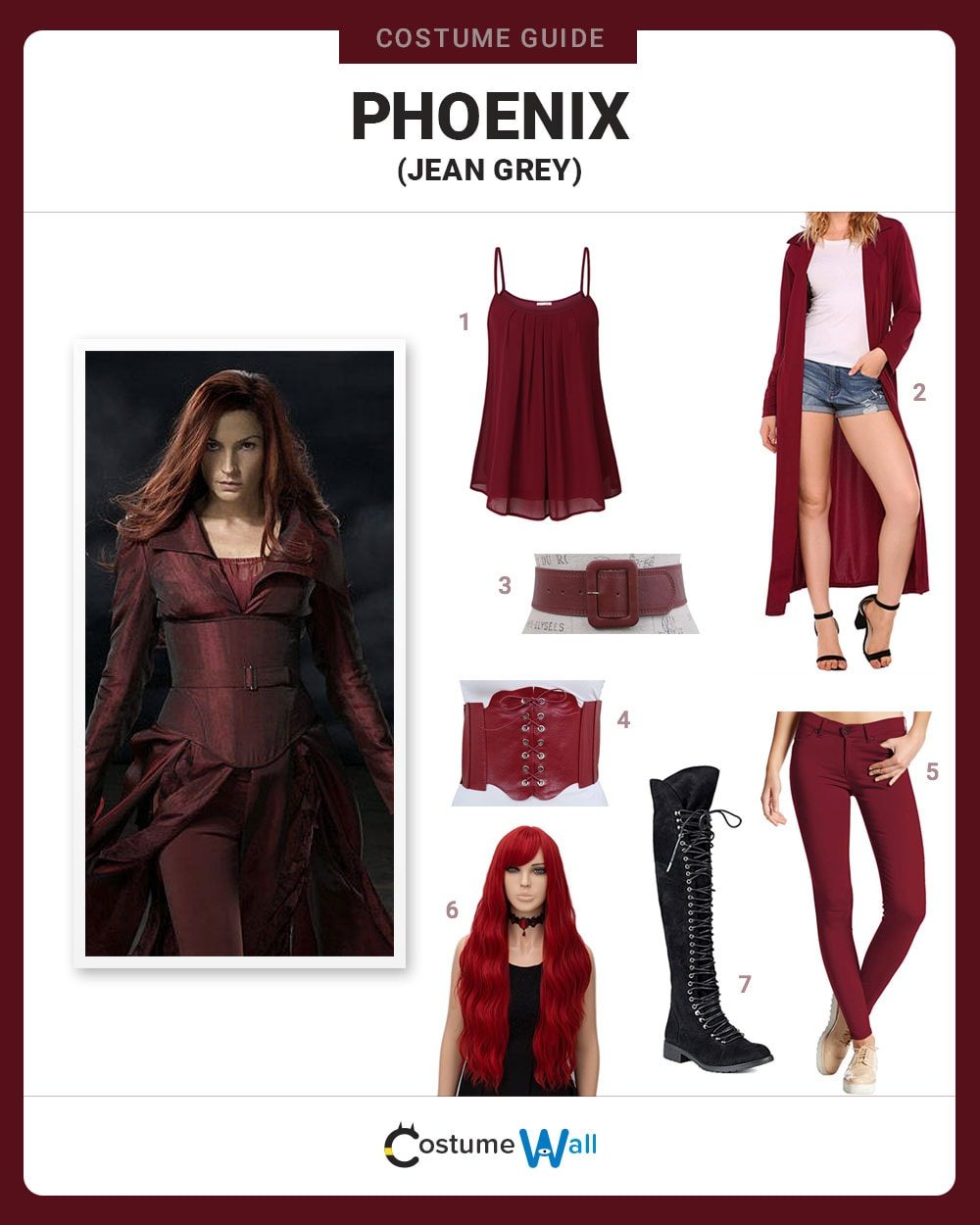 Phoenix (Jean Grey) Costume