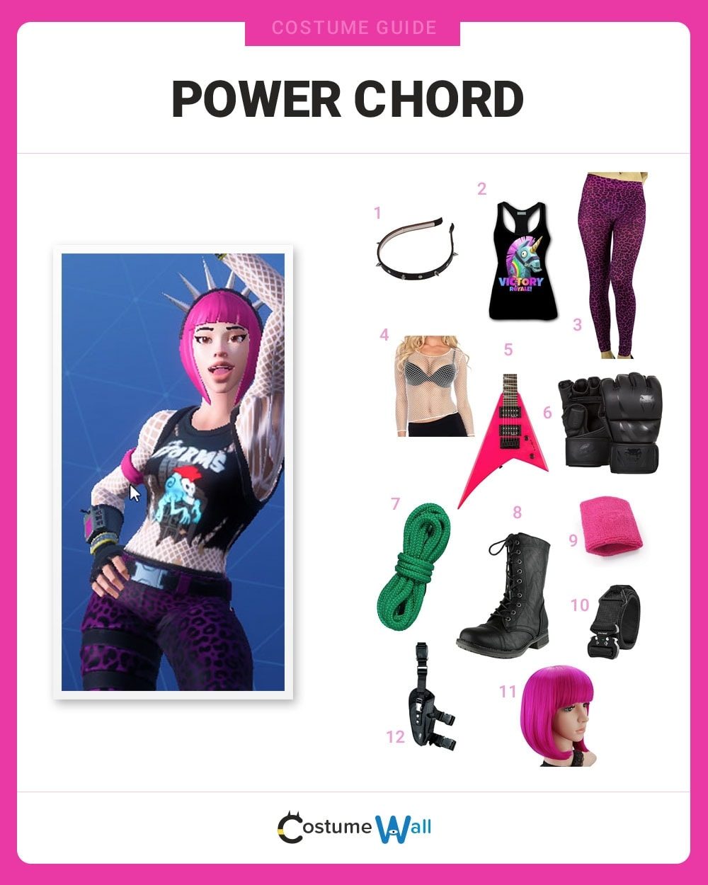 Power Chord costume guide