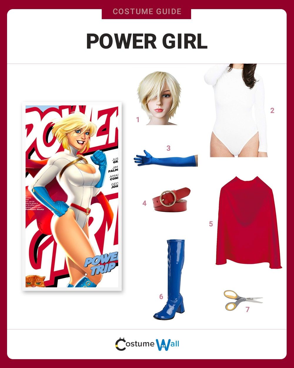 Power Girl costume guide