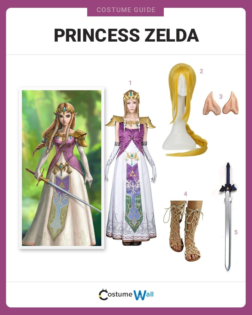 Princess Zelda costume guide