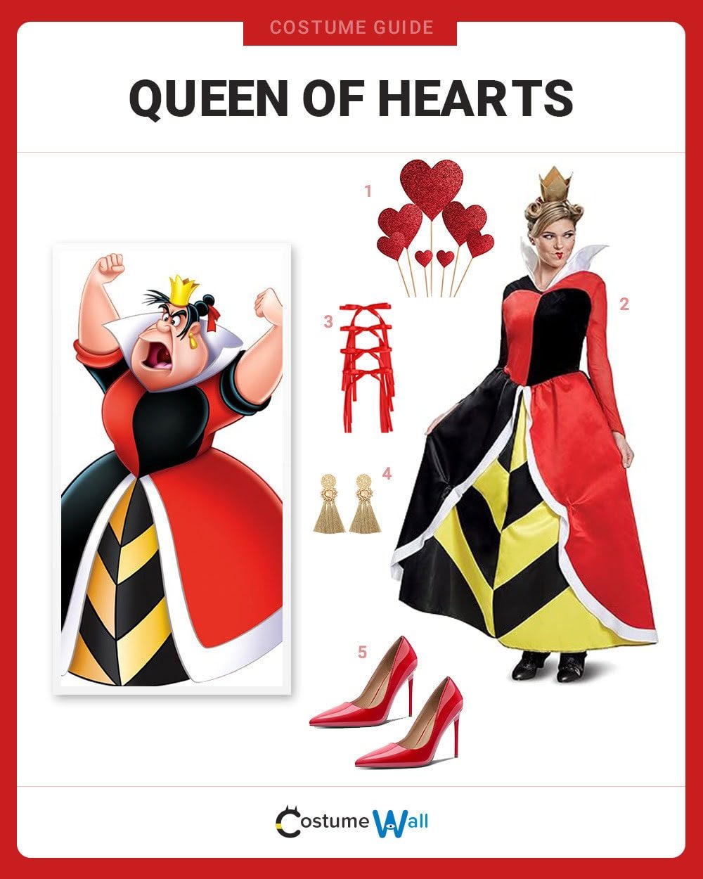 Queen of Hearts Costume