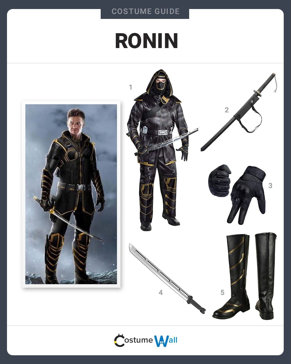 Ronin costume guide