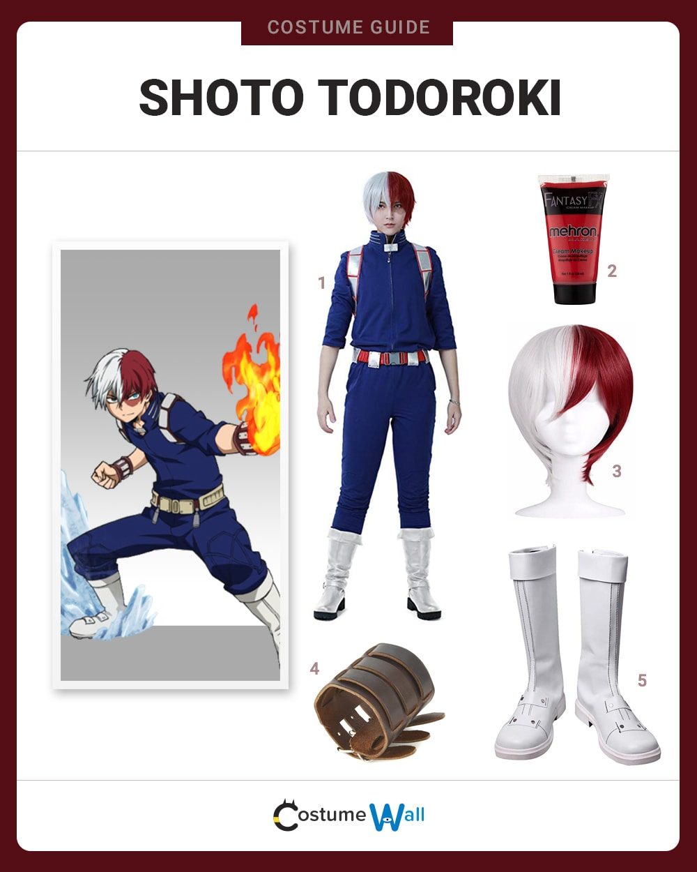 Shoto Todoroki costume guide