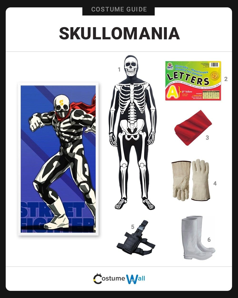 Skullomania costume guide