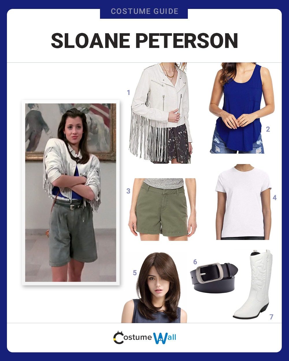 Sloane Peterson costume guide