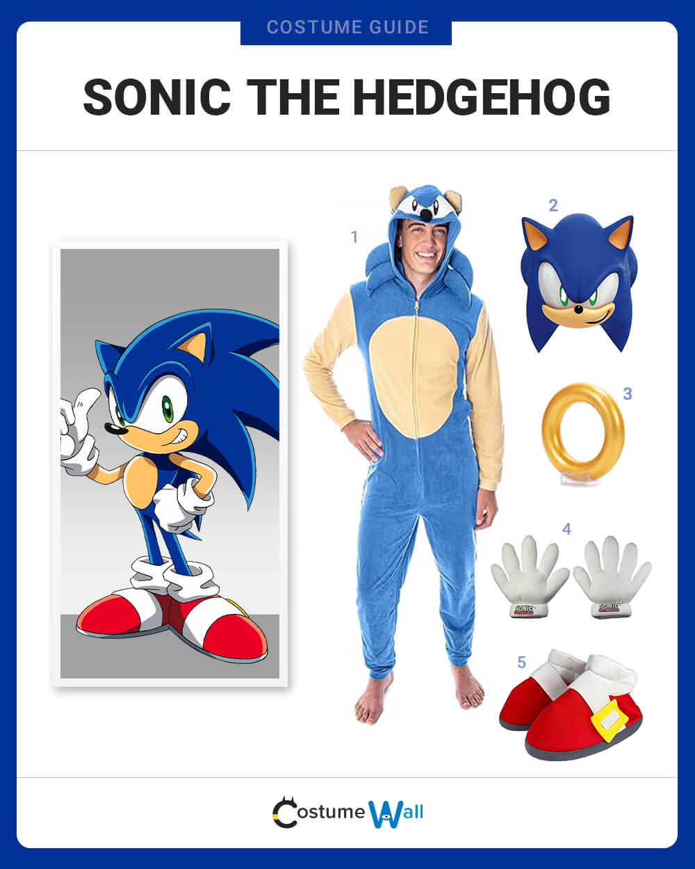 Sonic the Hedgehog Costume