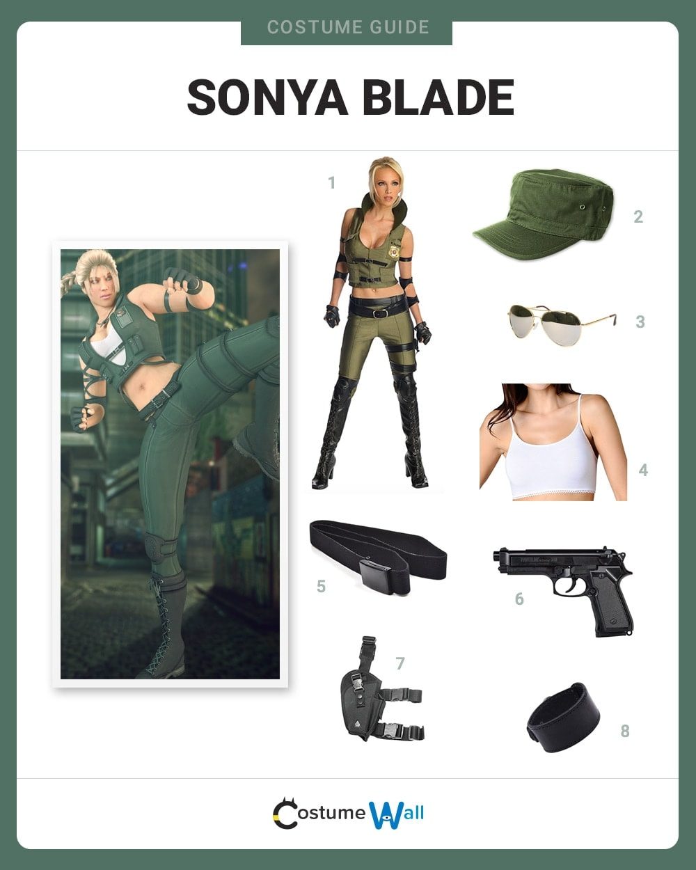 Sonya Blade Costume