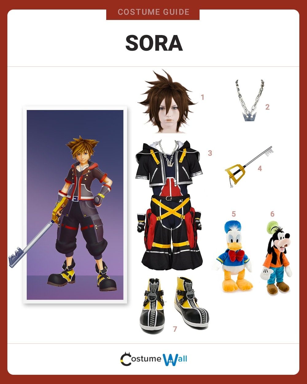 Sora Costume