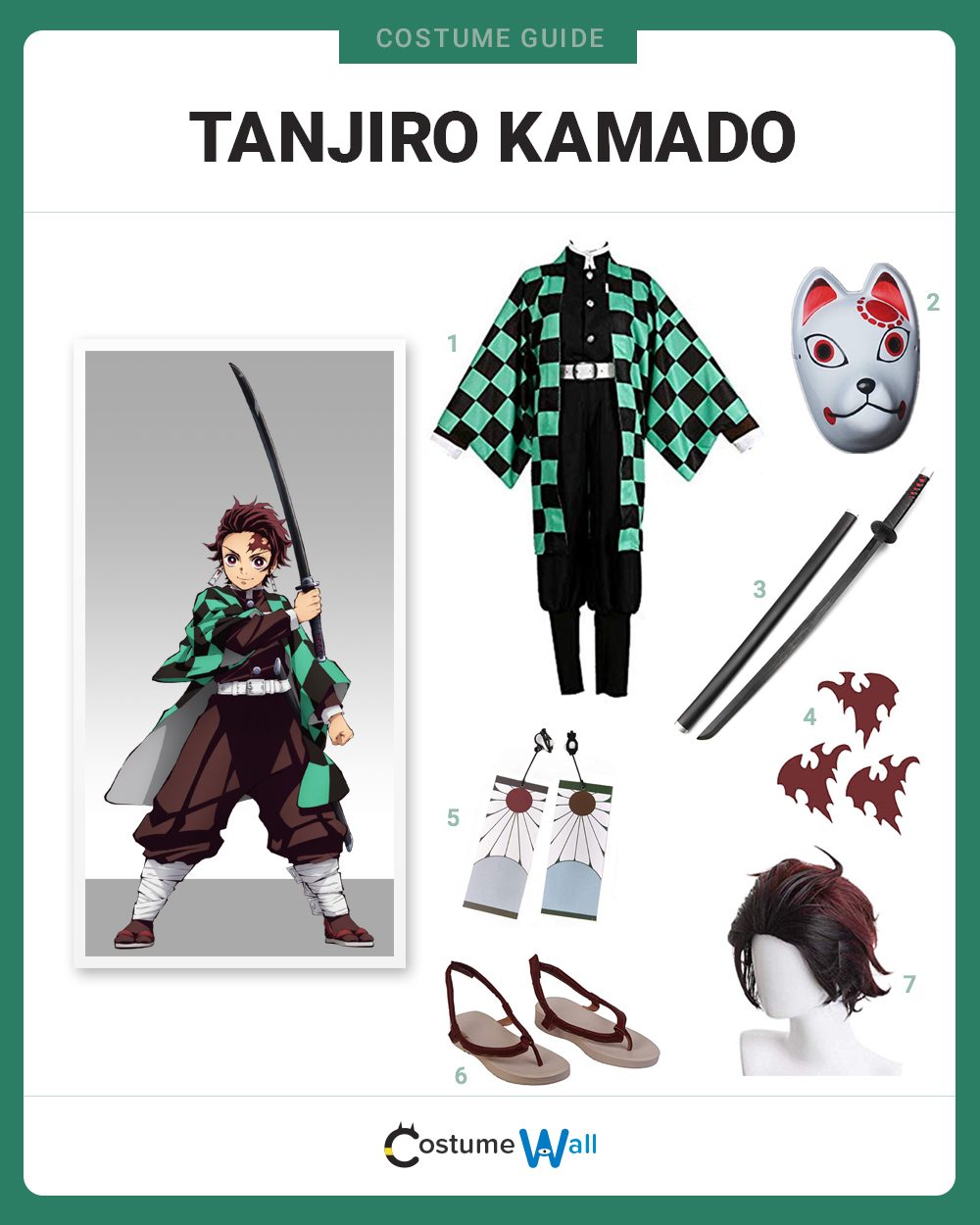 Tanjiro Kamado costume guide