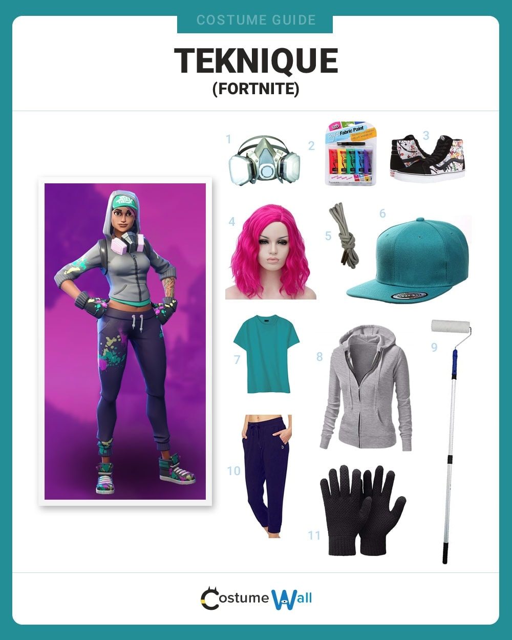 Teknique costume guide
