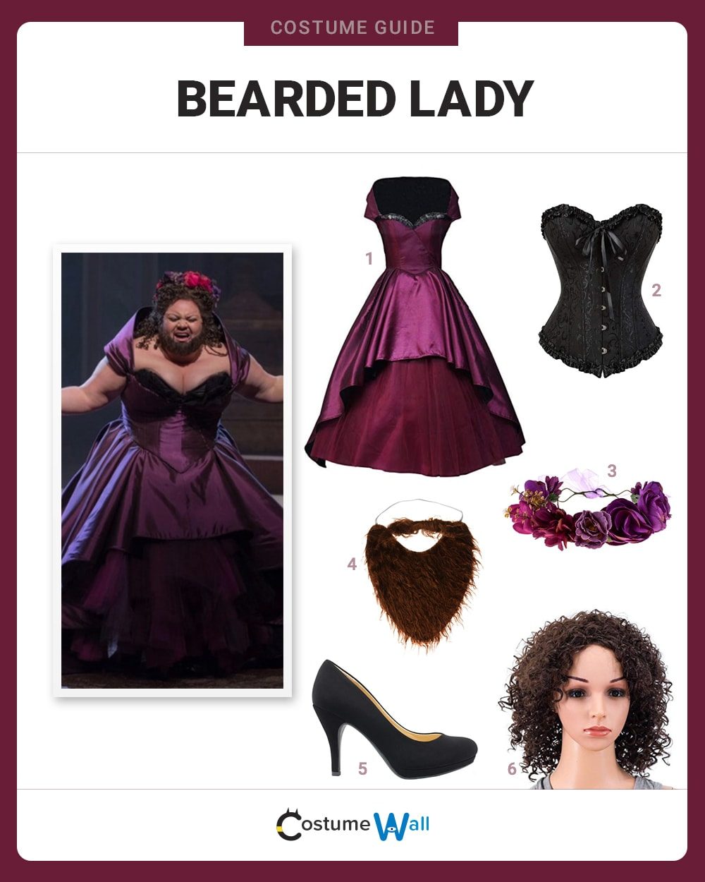 bearded lady dress up The Costume Guide – The Greatest Showman JUNE2026XTRA50