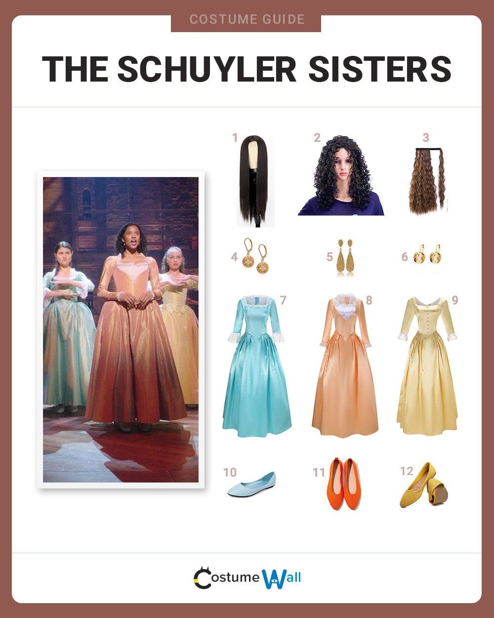The Schuyler Sisters Costume