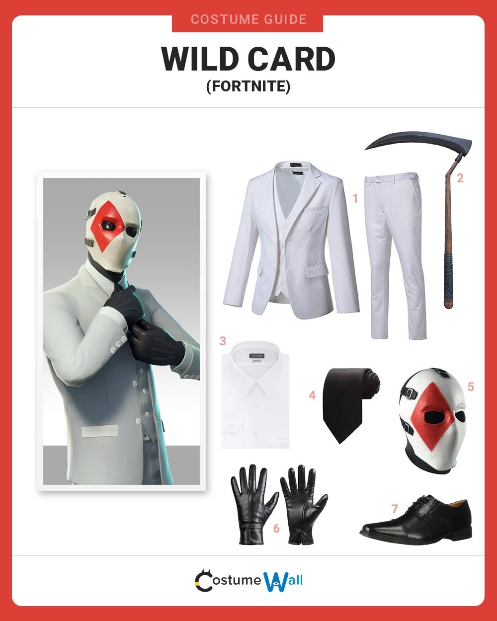 Wild Card costume guide