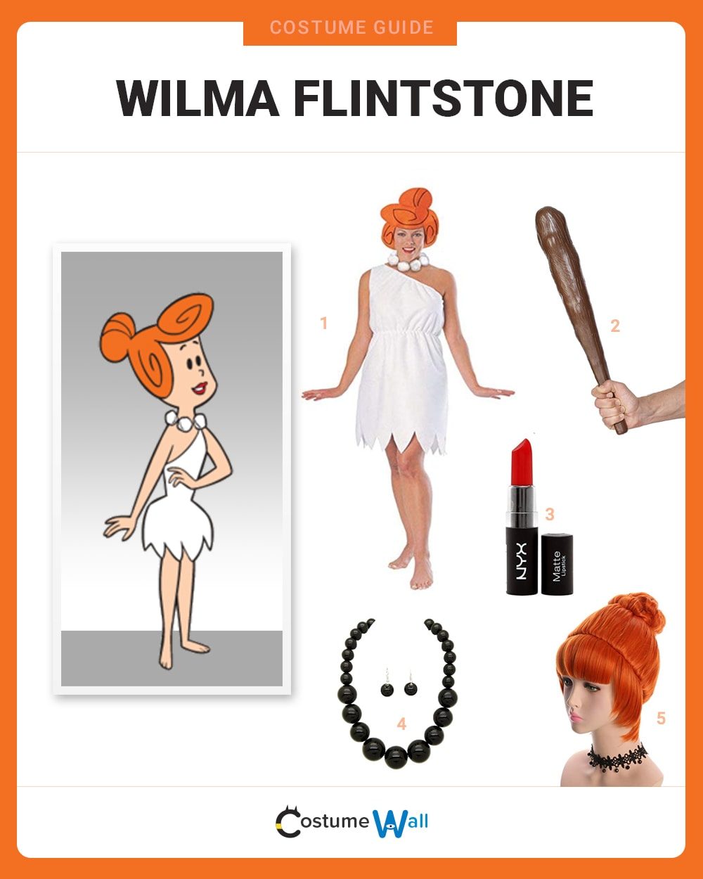 Wilma Flintstone Costume