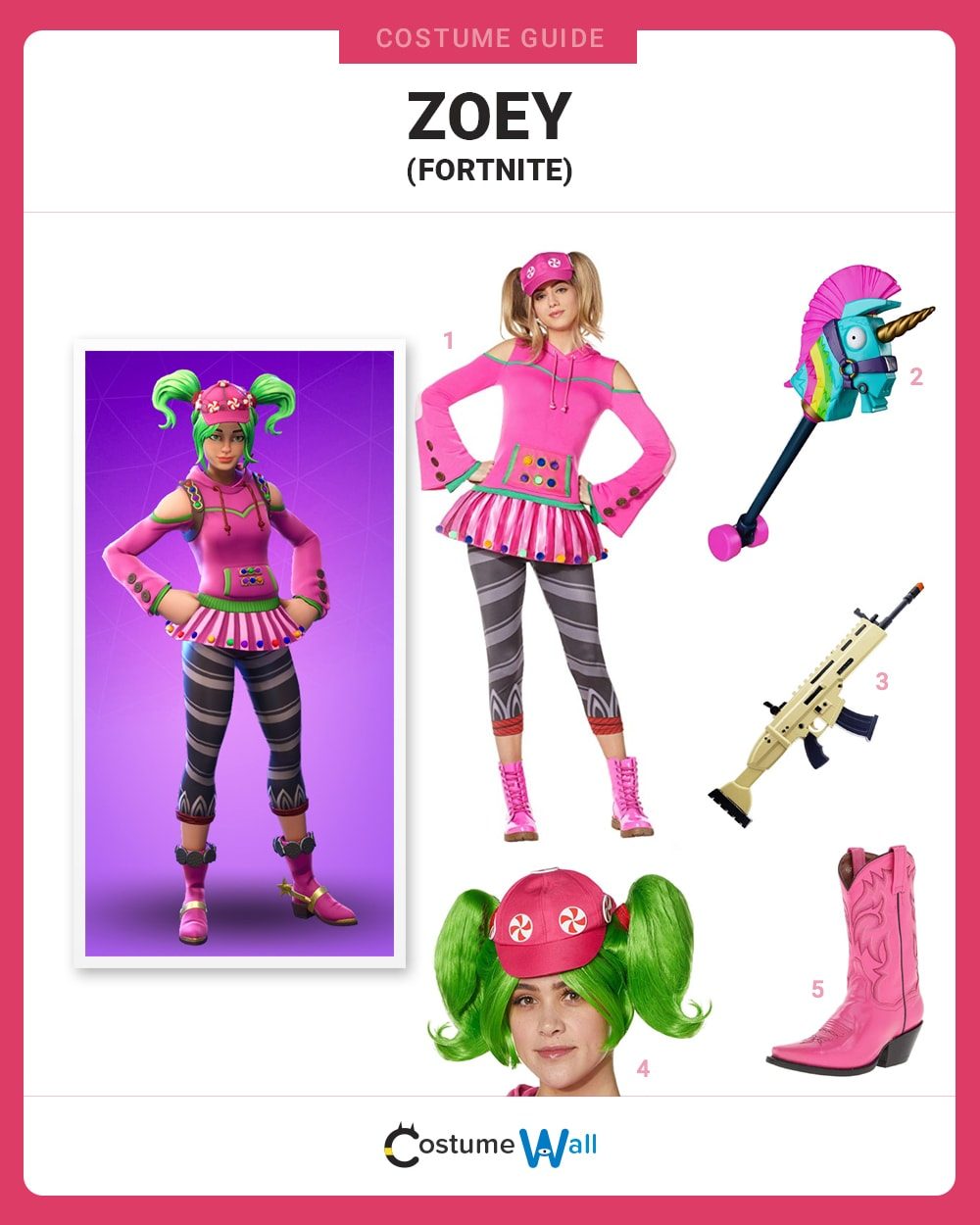 Zoey costume guide