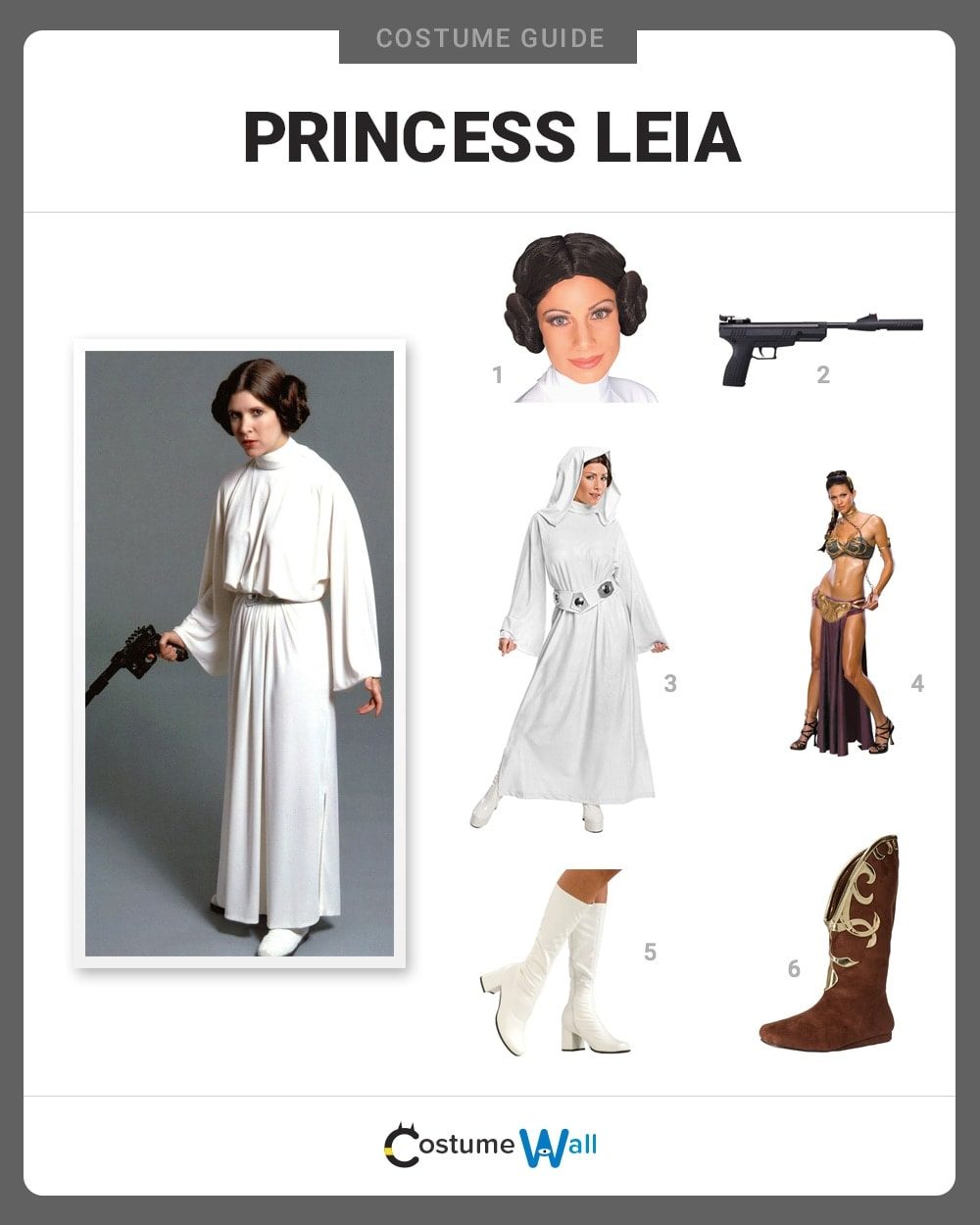 Princess Leia Costume Guide – Star Wars