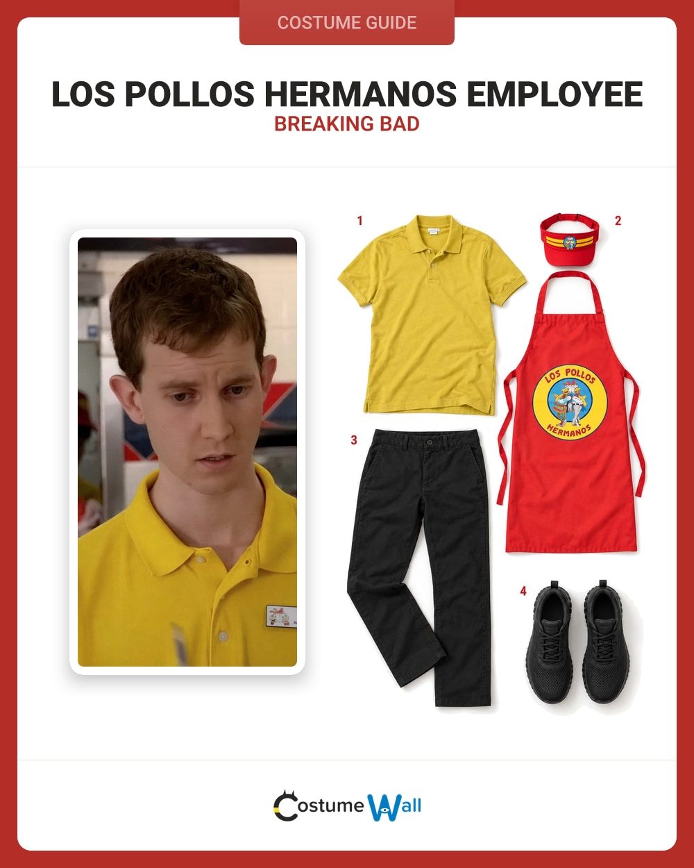 Los Pollos Hermanos Employee Costume