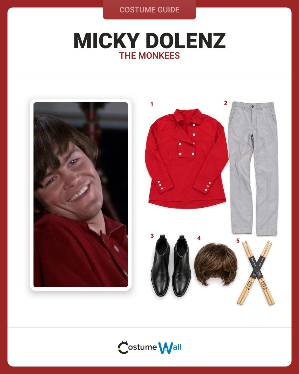 Micky Dolenz costume guide