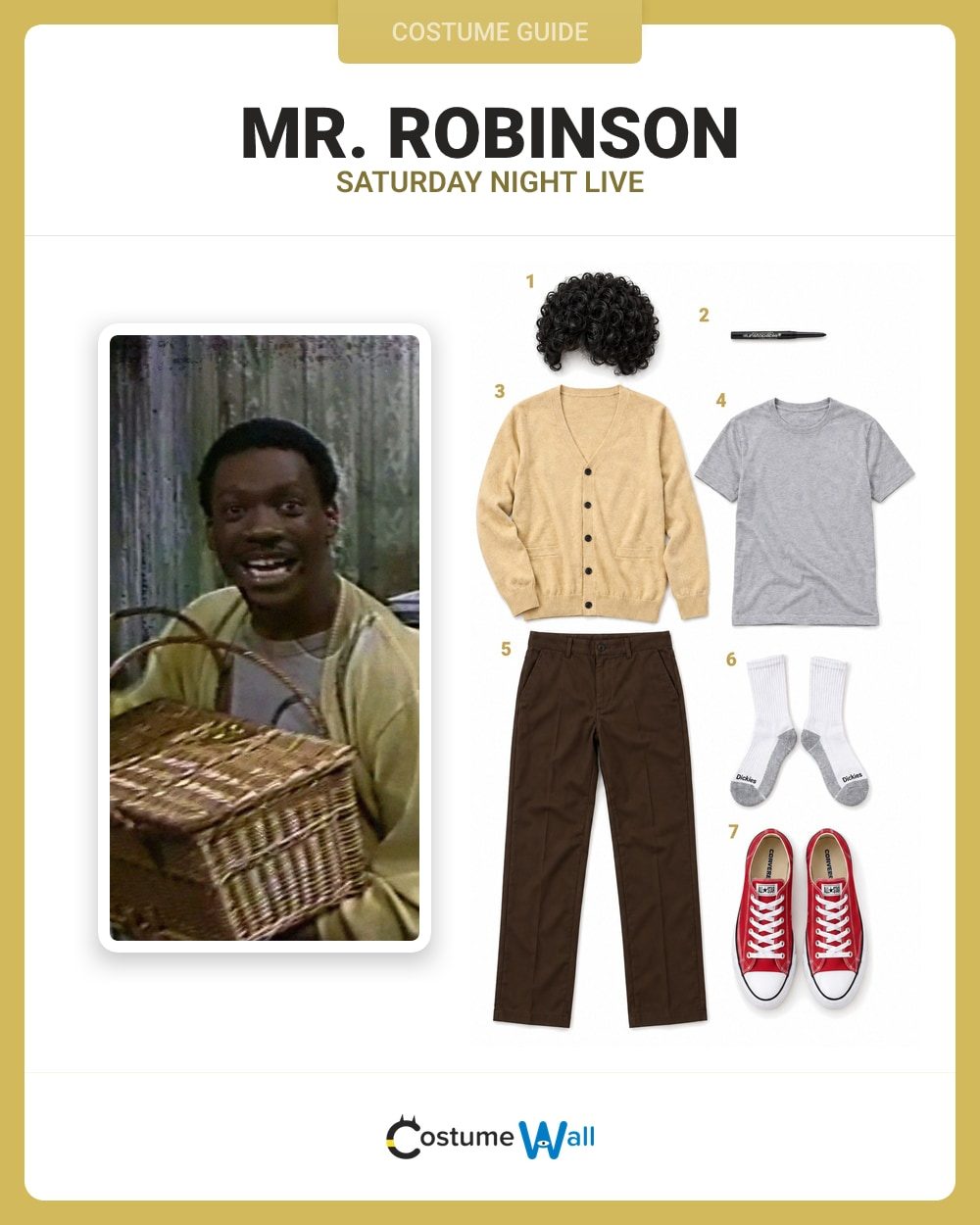 Mr. Robinson Costume Guide – Saturday Night Live