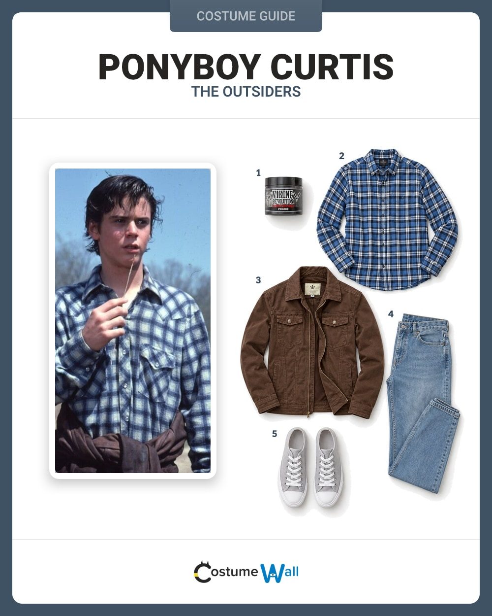 Ponyboy Curtis costume guide