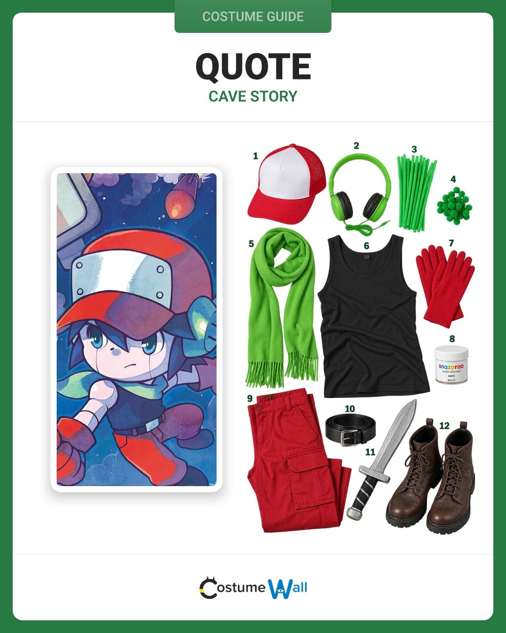 Quote costume guide
