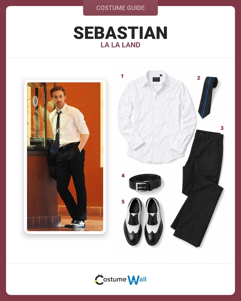 Sebastian costume guide