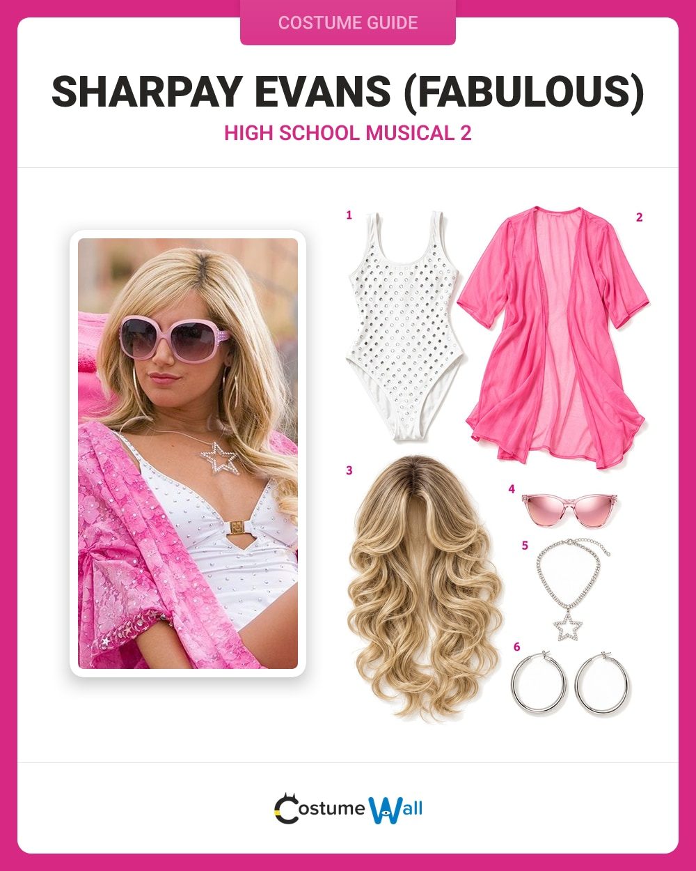 Sharpay Evans (Fabulous) Costume
