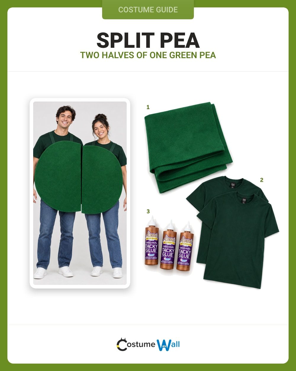 Split Pea costume guide