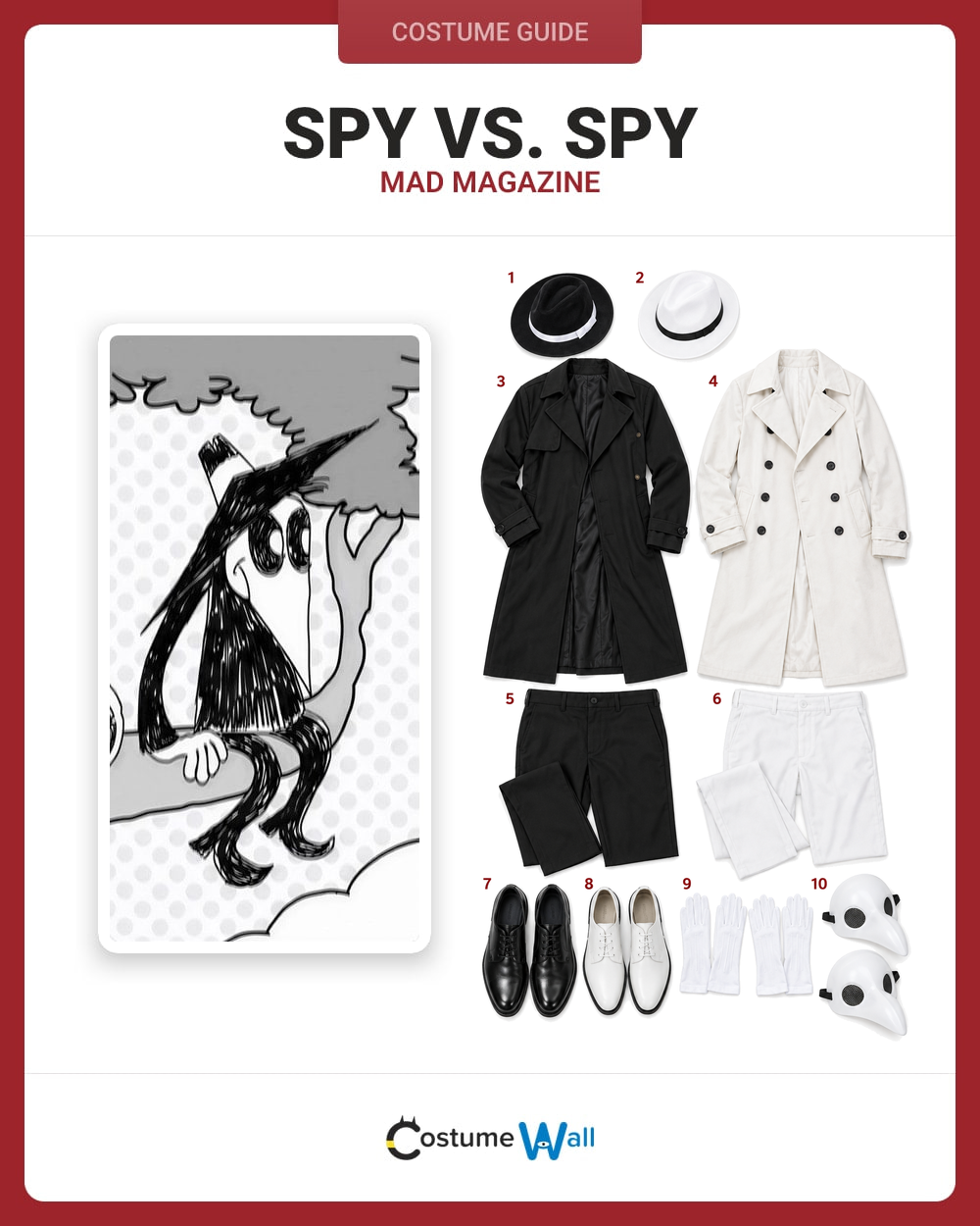 Prime View Magazine Spy vs. Spy Costume Guide – MAD Magazine