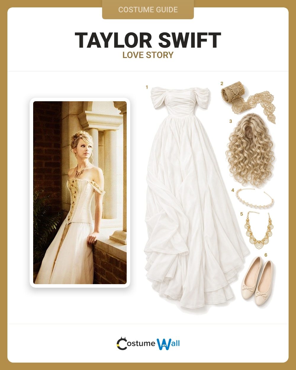 Taylor Swift (Love Story) costume guide